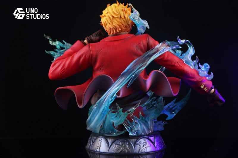One Piece UNO Studio Vinsmoke Sanji Bust Resin Statue