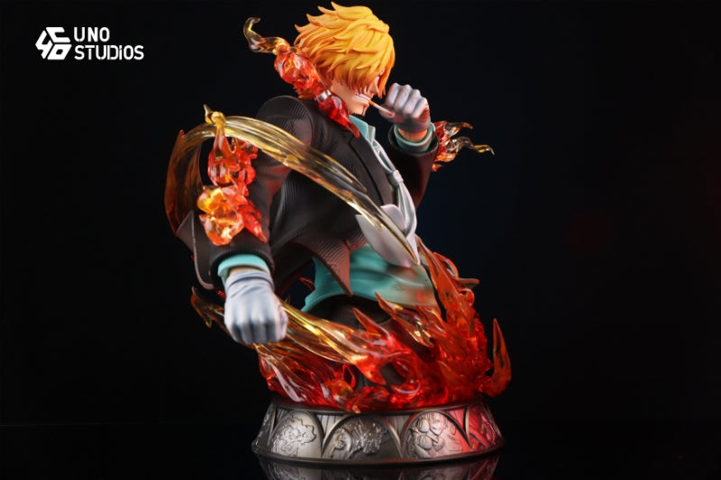 One Piece UNO Studio Vinsmoke Sanji Bust Resin Statue