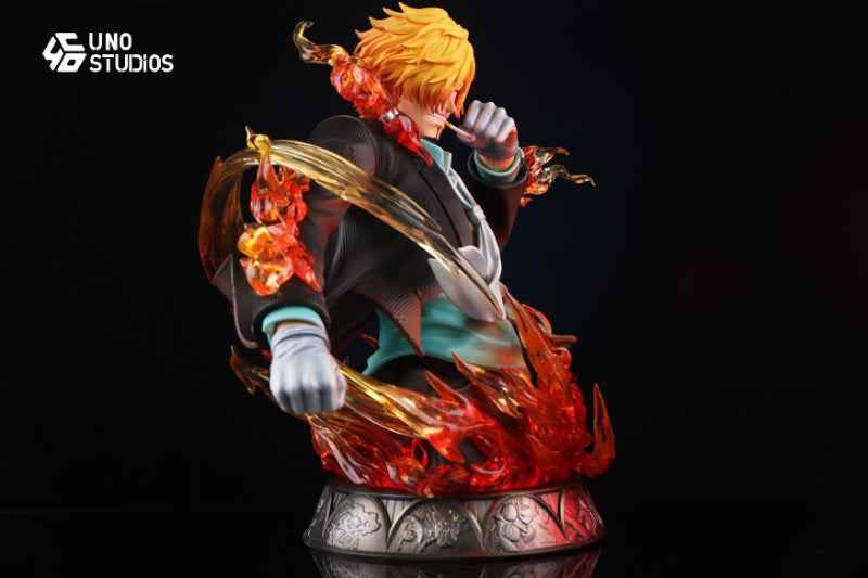 One Piece UNO Studio Vinsmoke Sanji Bust Resin Statue