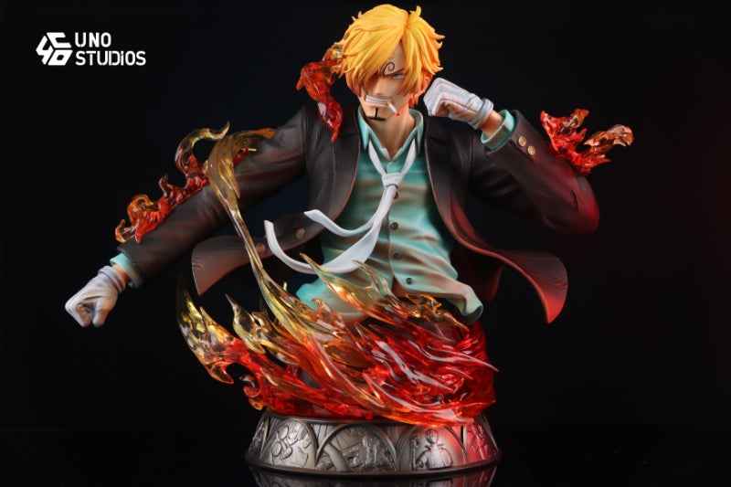One Piece UNO Studio Vinsmoke Sanji Bust Resin Statue
