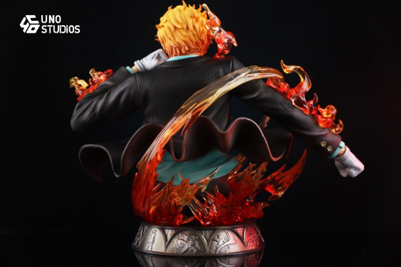 One Piece UNO Studio Vinsmoke Sanji Bust Resin Statue