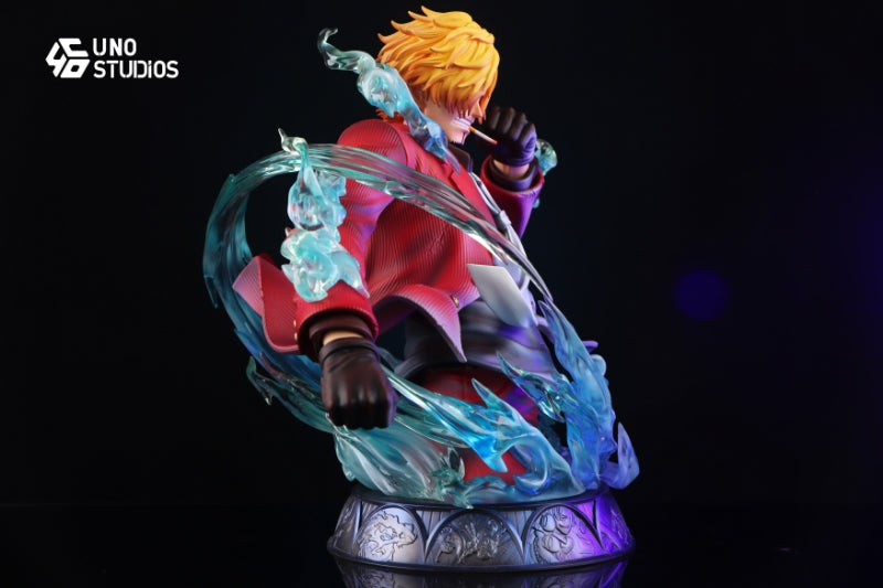 One Piece UNO Studio Vinsmoke Sanji Bust Resin Statue