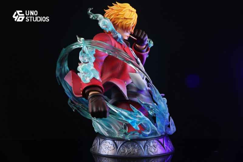 One Piece UNO Studio Vinsmoke Sanji Bust Resin Statue