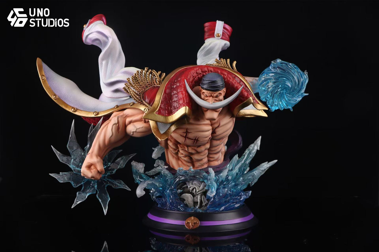 One Piece UNO Studio Whitebeard Bust Resin Statue