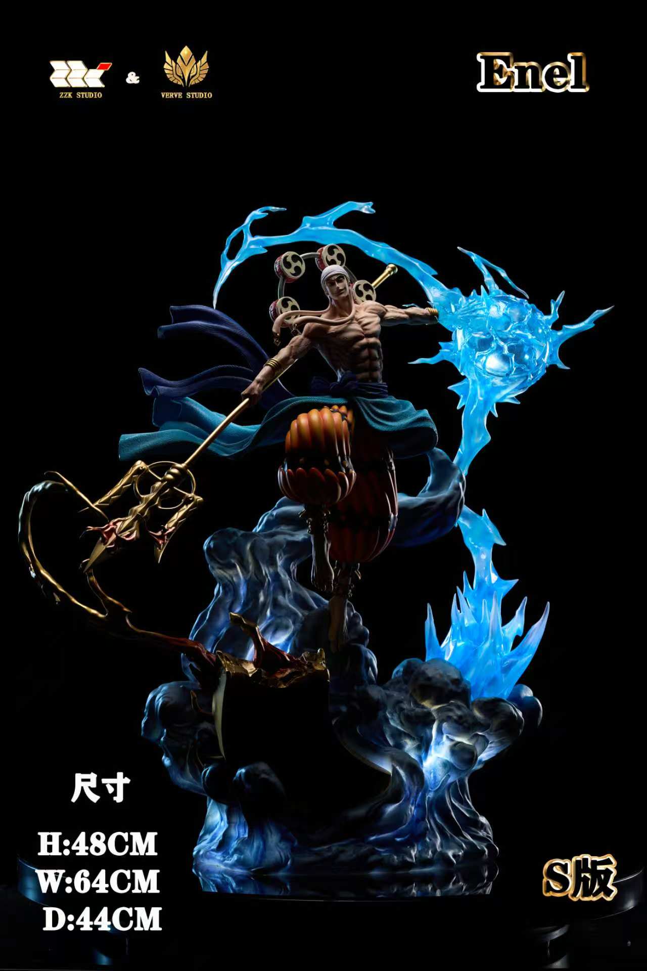 One Piece Verve & Zzk Studio God Enel 1/6 Resin Statue