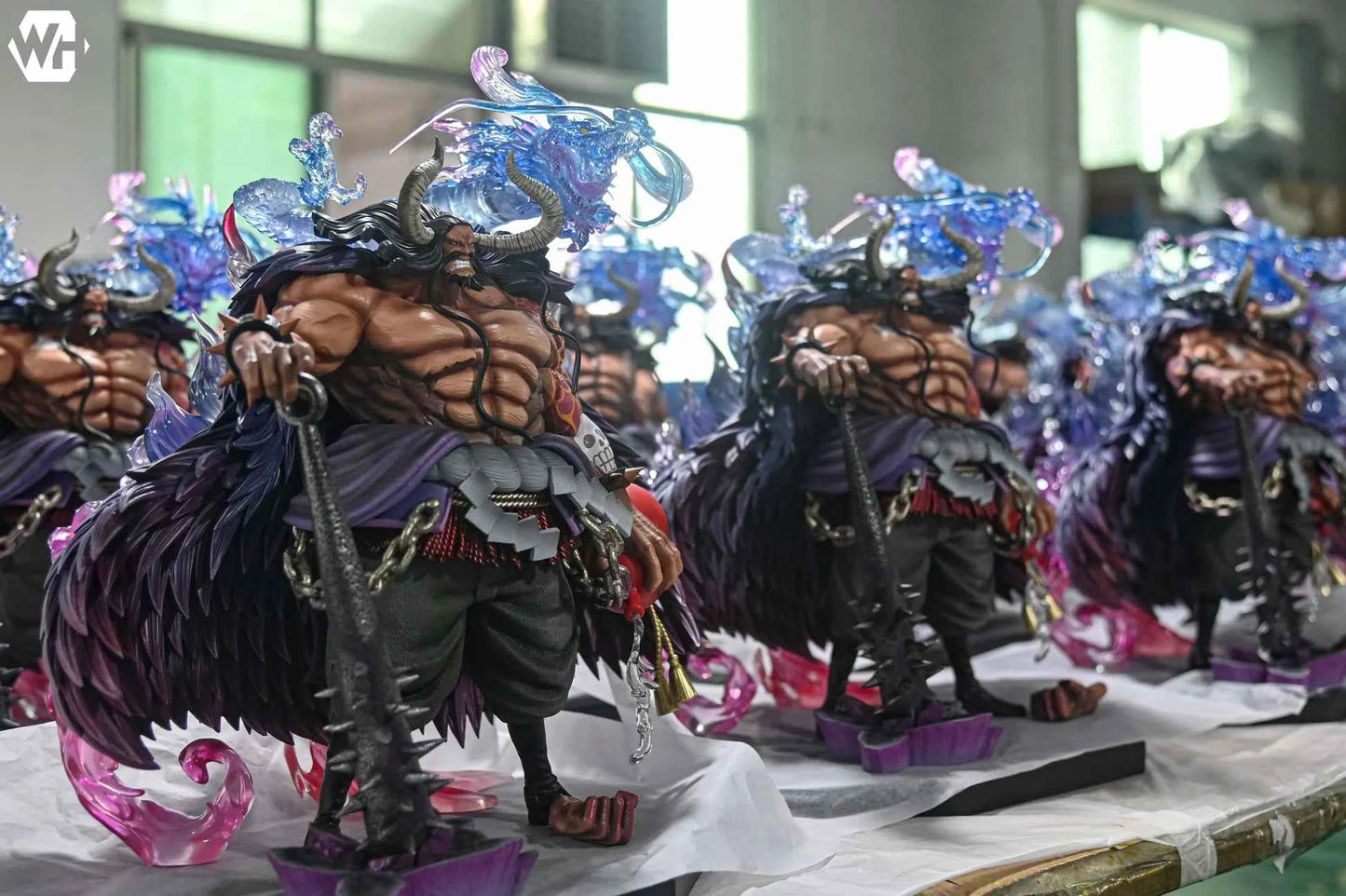 One Piece WH Studio Kaidou of the Beasts "Kaido" 1.0 Resin Statue - Santoryu Resins Collectors