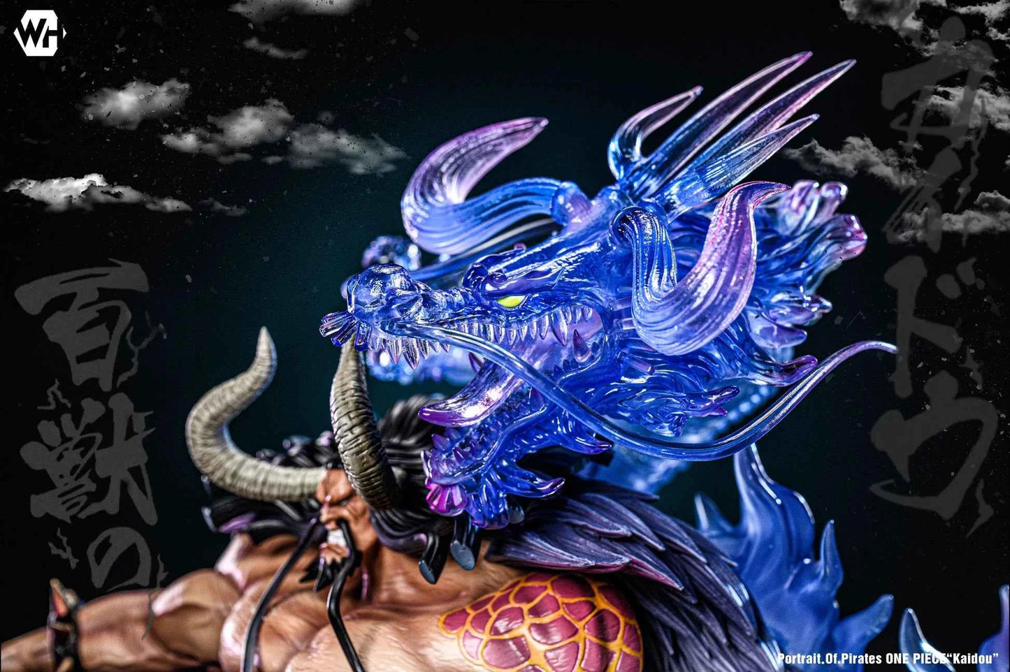 One Piece WH Studio Kaidou of the Beasts "Kaido" 1.0 Resin Statue - Santoryu Resins Collectors