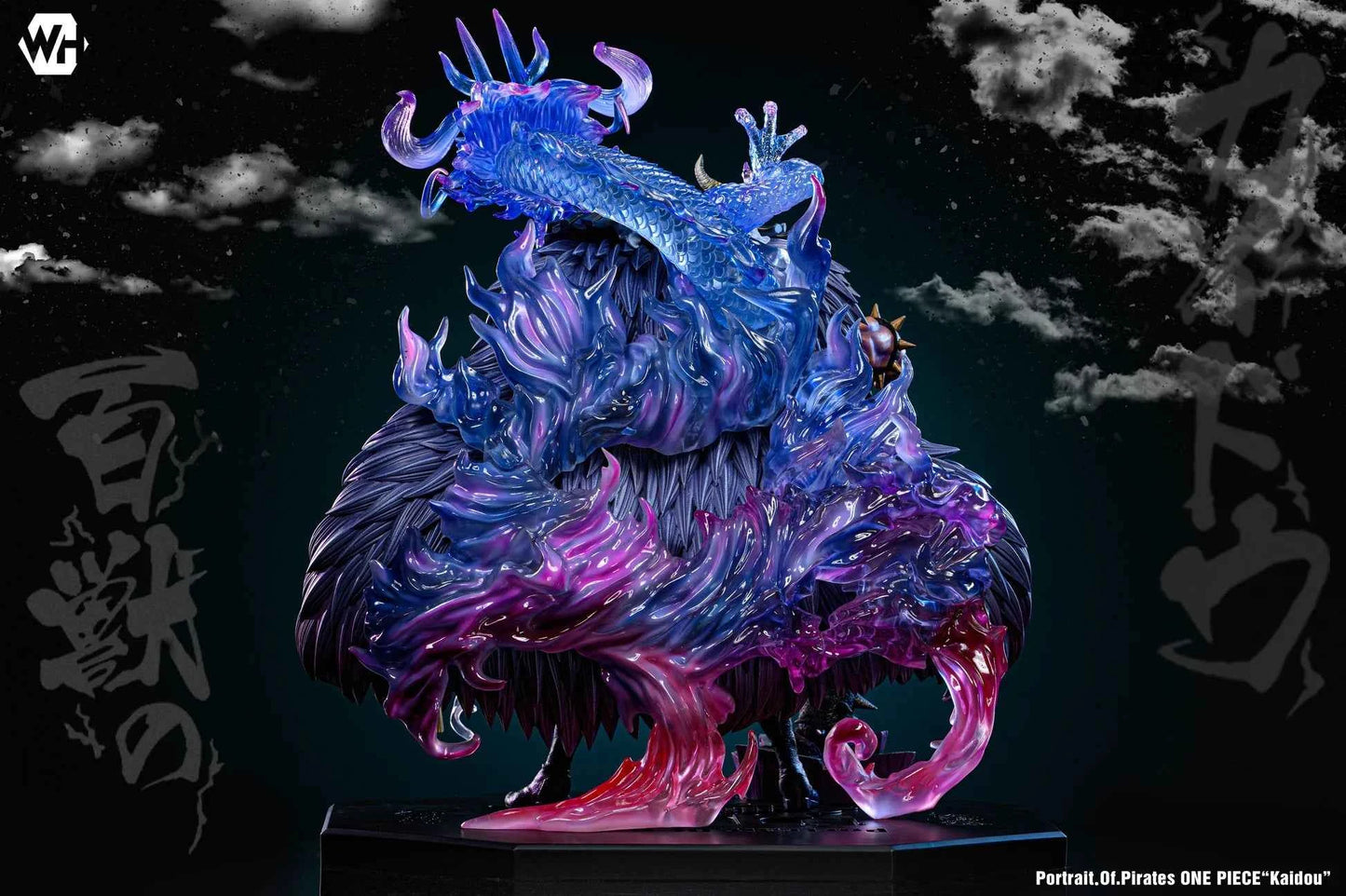 One Piece WH Studio Kaidou of the Beasts "Kaido" 1.0 Resin Statue - Santoryu Resins Collectors