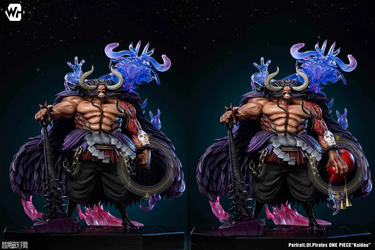 One Piece WH Studio Kaidou of the Beasts "Kaido" 1.0 Resin Statue - Santoryu Resins Collectors