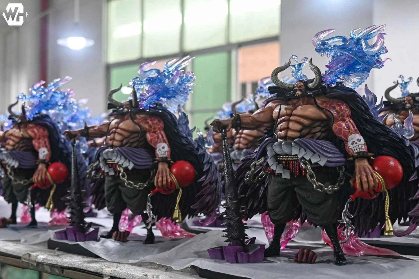 One Piece WH Studio Kaidou of the Beasts "Kaido" 1.0 Resin Statue - Santoryu Resins Collectors