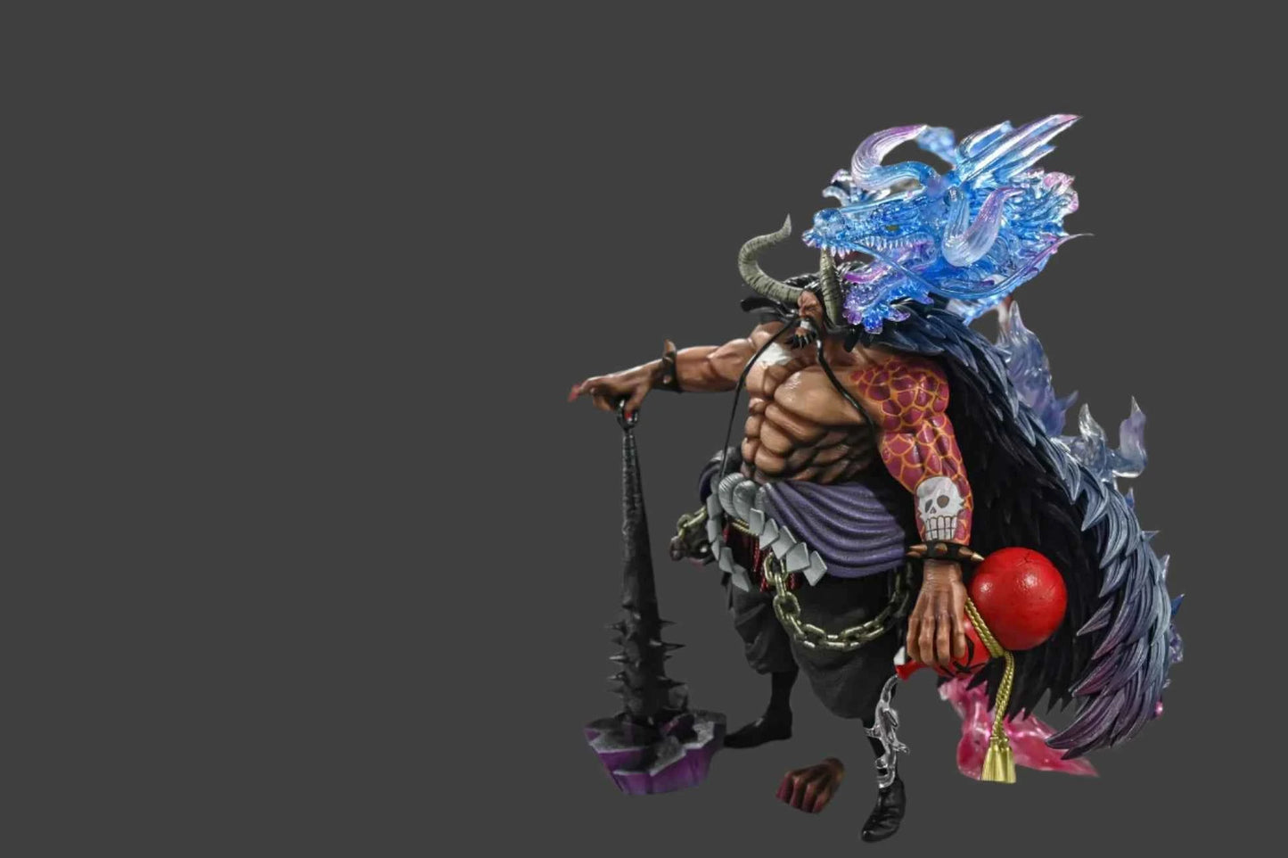 One Piece WH Studio Kaidou of the Beasts "Kaido" 1.0 Resin Statue - Santoryu Resins Collectors