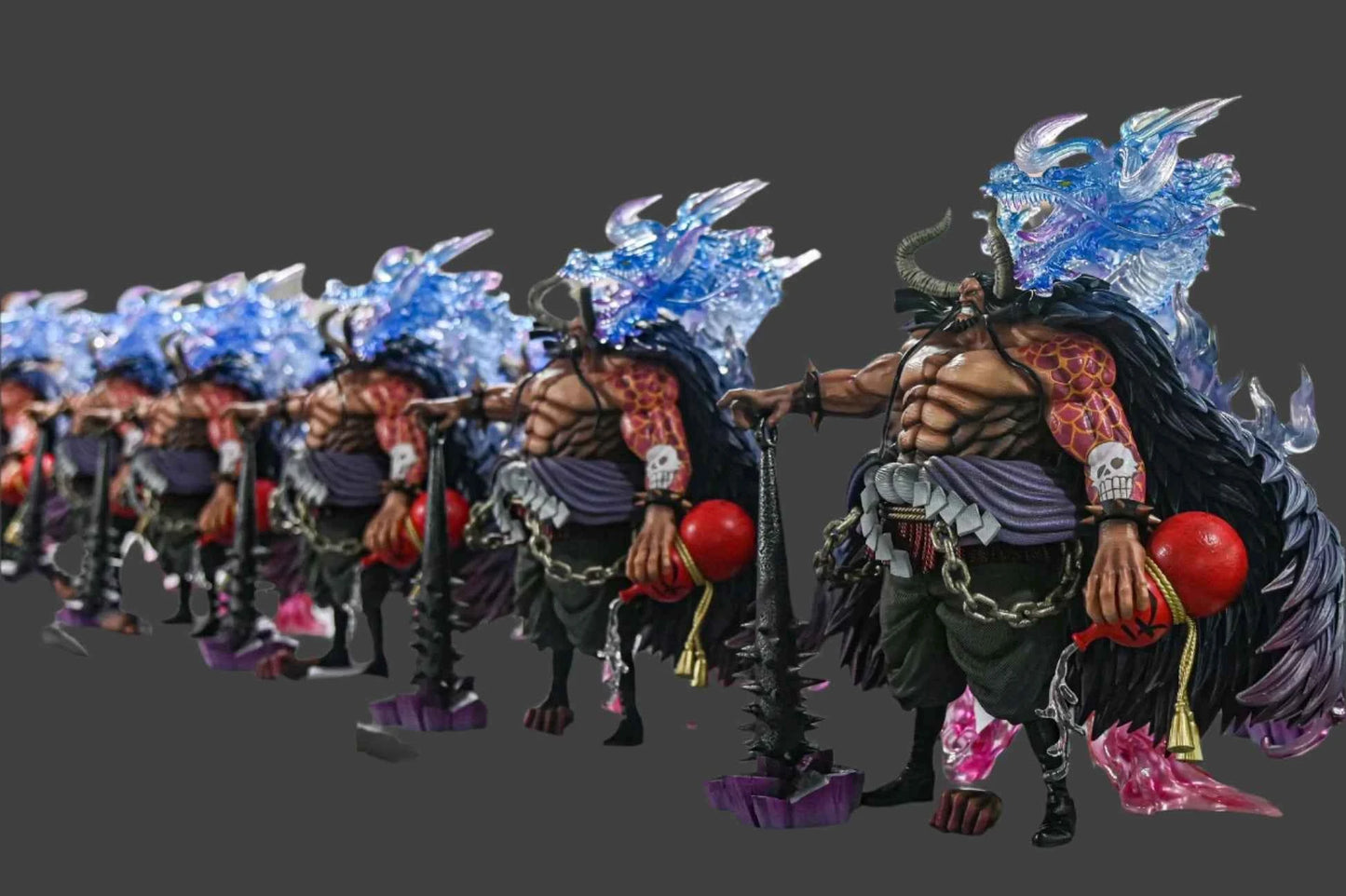 One Piece WH Studio Kaidou of the Beasts "Kaido" 1.0 Resin Statue - Santoryu Resins Collectors