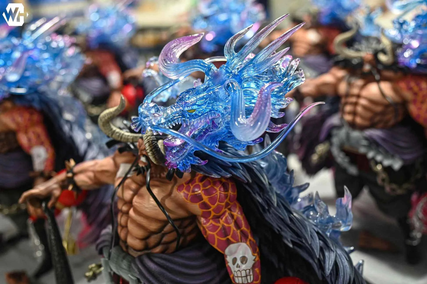 One Piece WH Studio Kaidou of the Beasts "Kaido" 1.0 Resin Statue - Santoryu Resins Collectors