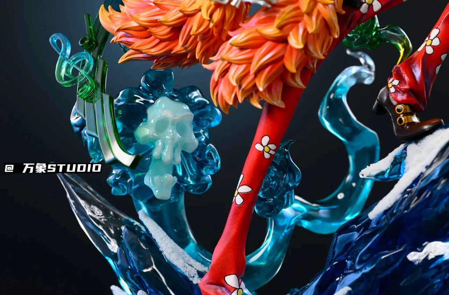 One Piece Wan Xiang Studio Brook Two Years Later Resin Statue
