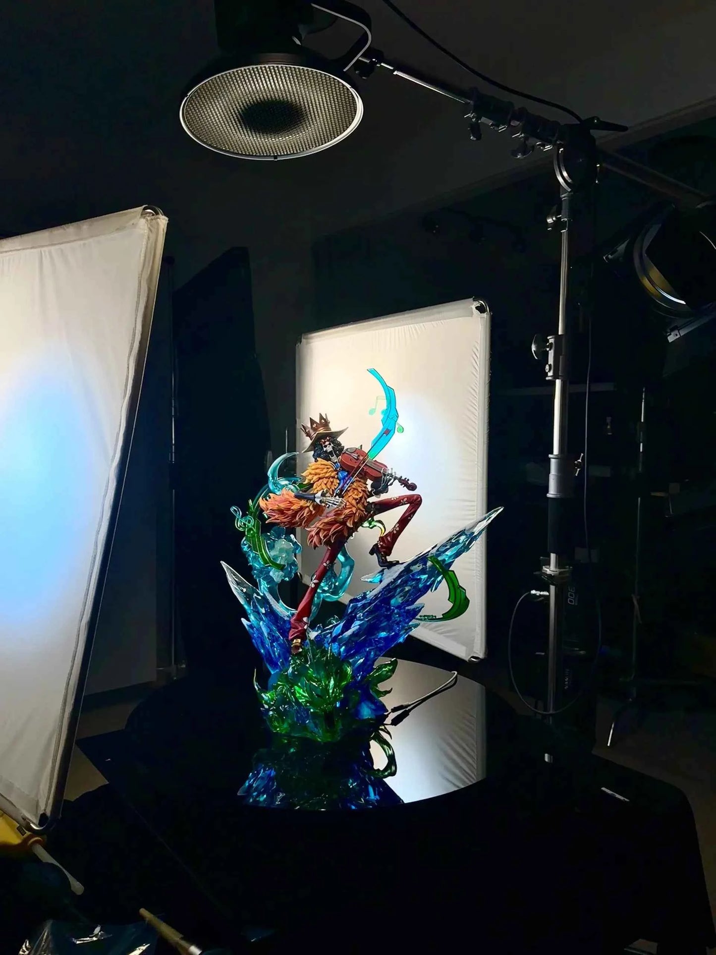 One Piece Wan Xiang Studio Brook Two Years Later Resin Statue