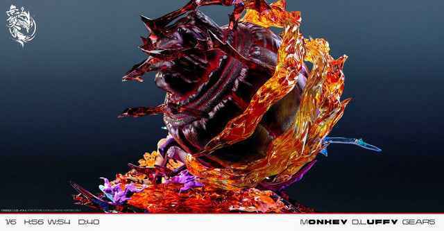 One Piece Wu Shuang Studio Monkey D. Luffy Nika Resin Statue