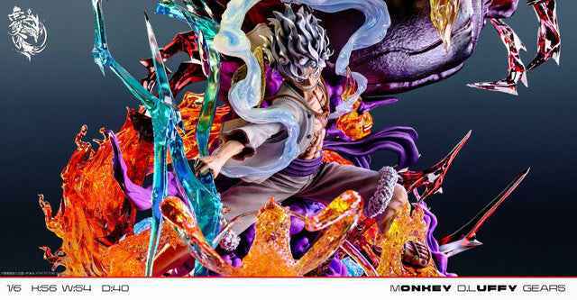 One Piece Wu Shuang Studio Monkey D. Luffy Nika Resin Statue