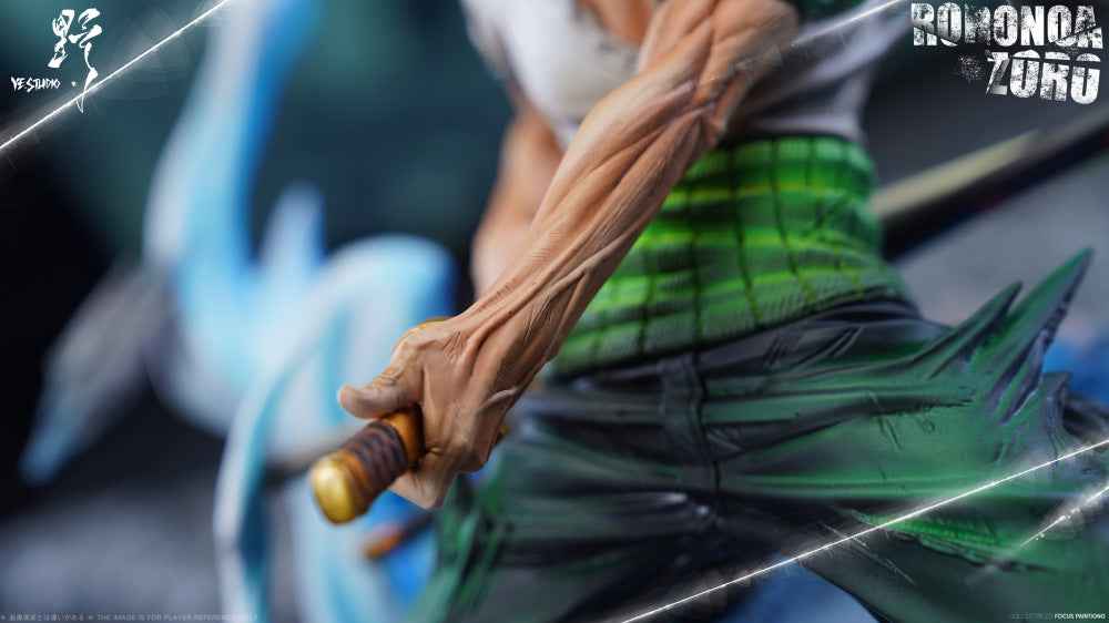 One Piece YE Studio Shishi Sonson Roronoa Zoro Resin Statue