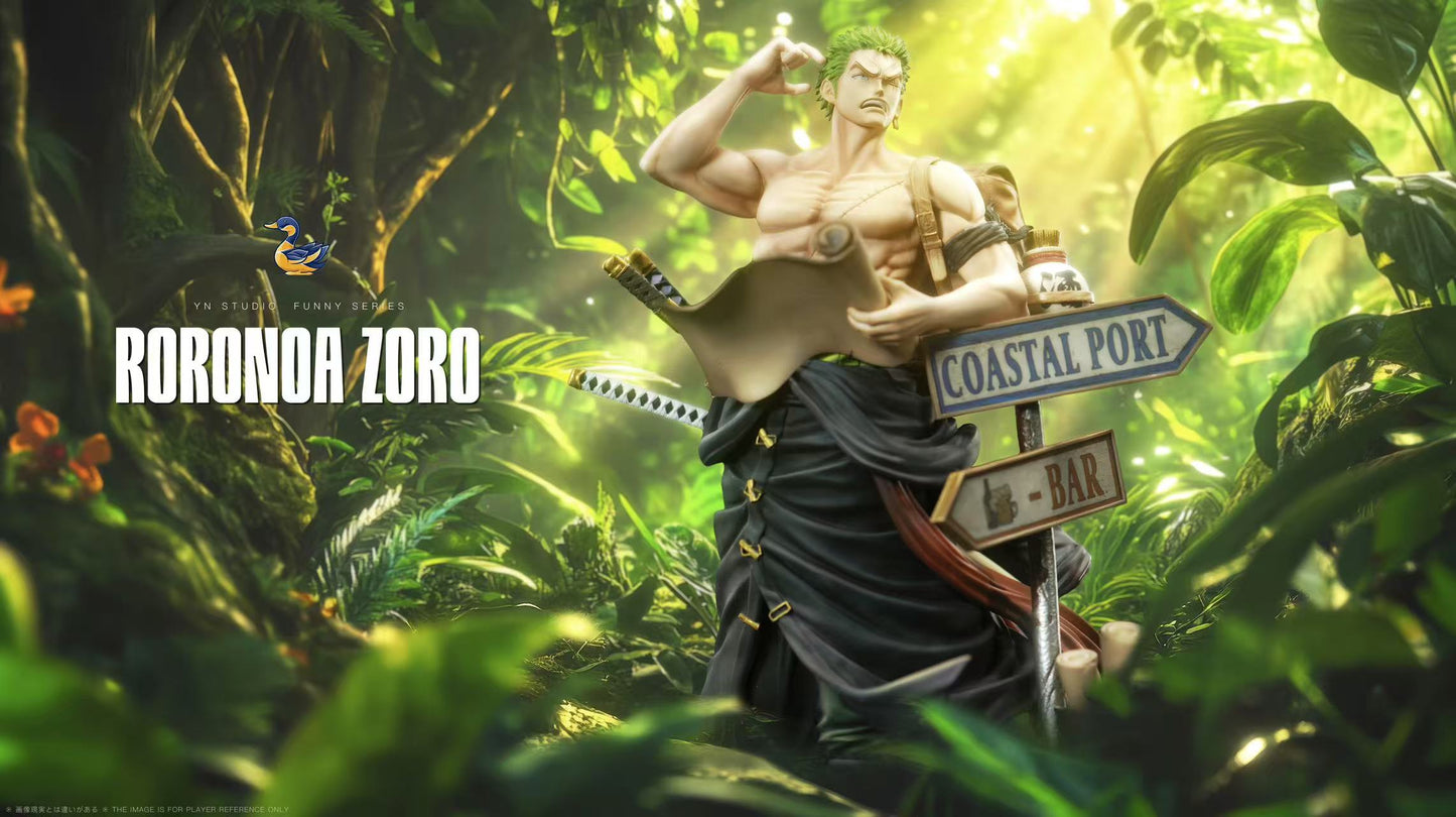 One Piece YN Studio Lost Roronoa Zoro Resin Statue
