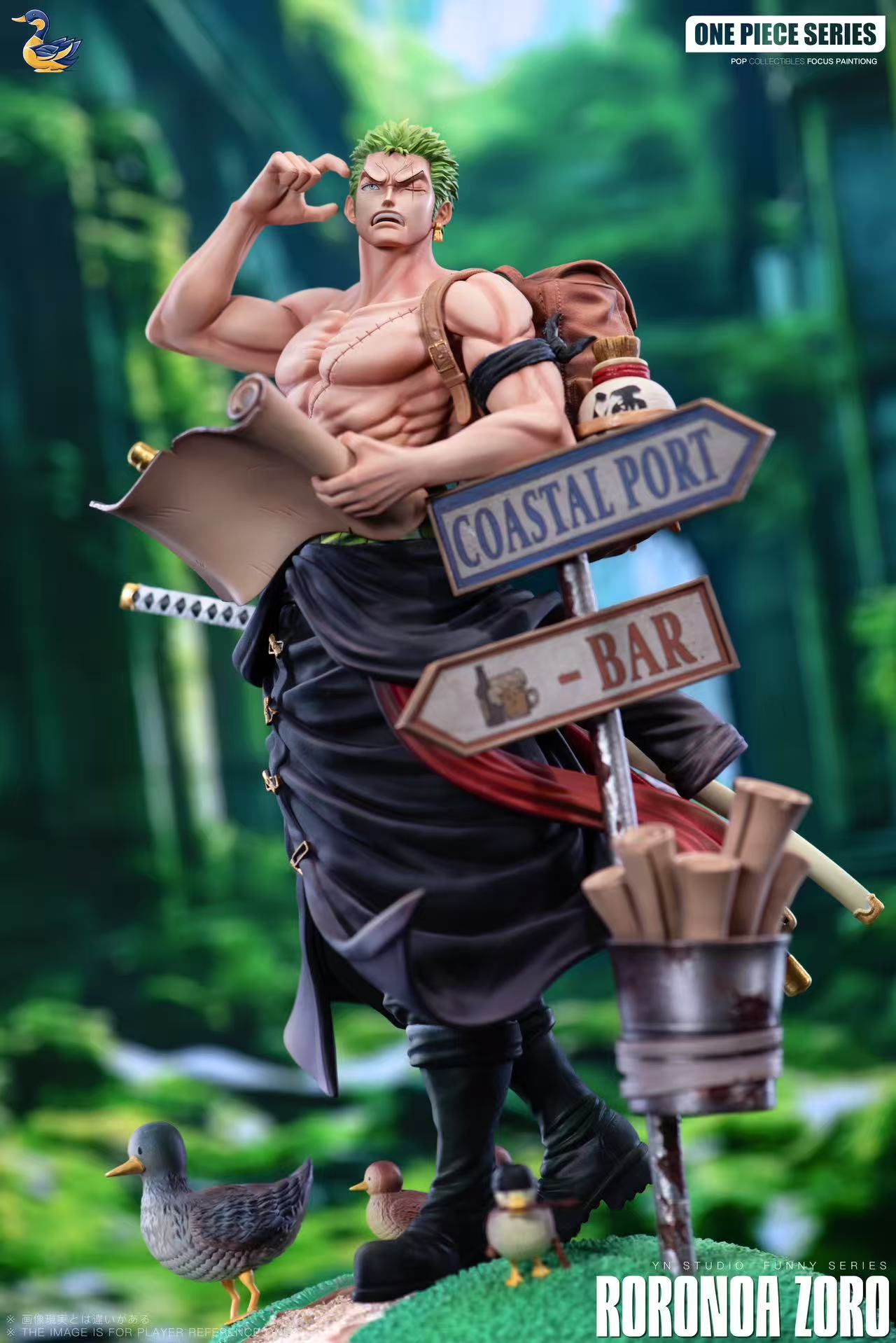 One Piece YN Studio Lost Roronoa Zoro Resin Statue