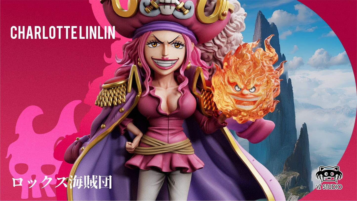 One Piece YZ Studio Rocks Pirates Charlotte Linlin WCF Resin Statue