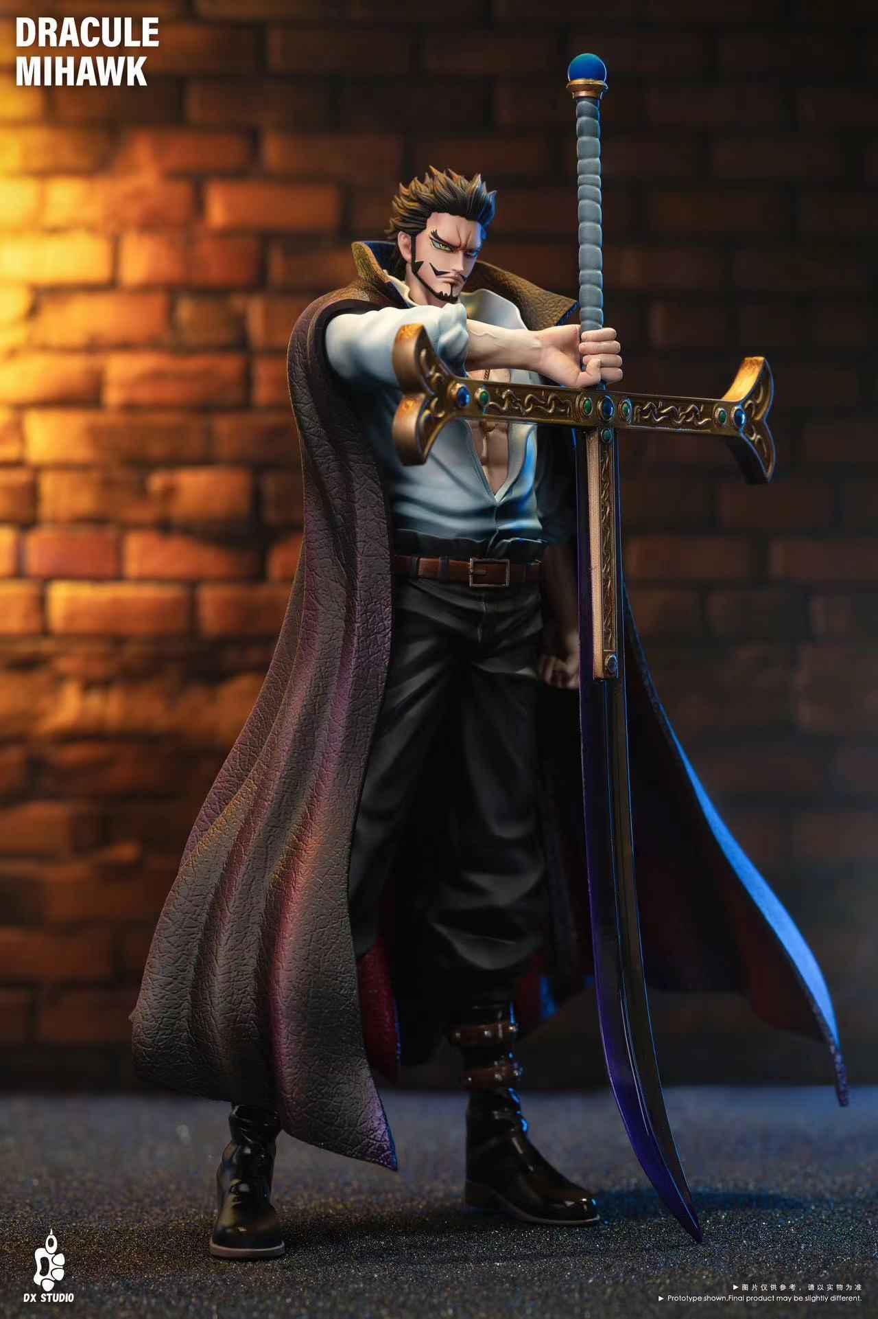 One Piece ~ DX Studio ~ Dracule Mihawk ~ Resin Statue - Santoryu Resins Collectors