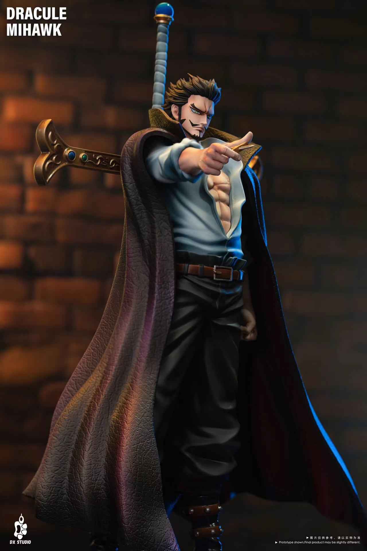 One Piece ~ DX Studio ~ Dracule Mihawk ~ Resin Statue - Santoryu Resins Collectors