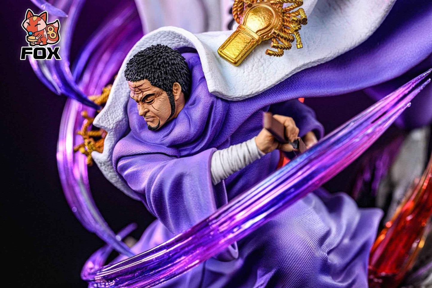One Piece Fox Studio Issho Fujitora Resin Statue - Santoryu Resins Collectors