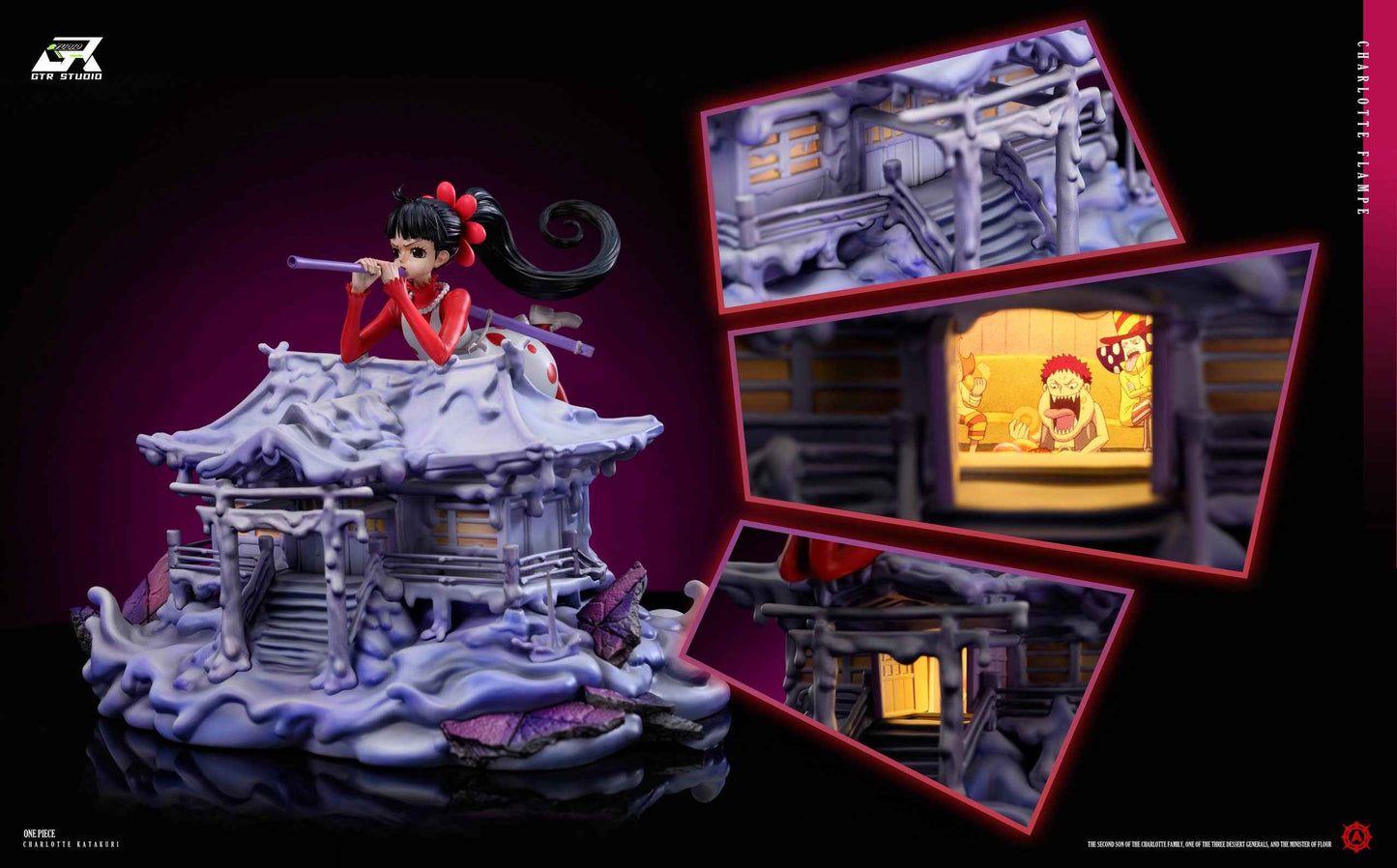 One Piece ~ GTR Studio ~ Charlotte Brulee & Charlotte Flampe ~ Resin Statue - Santoryu Resins Collectors