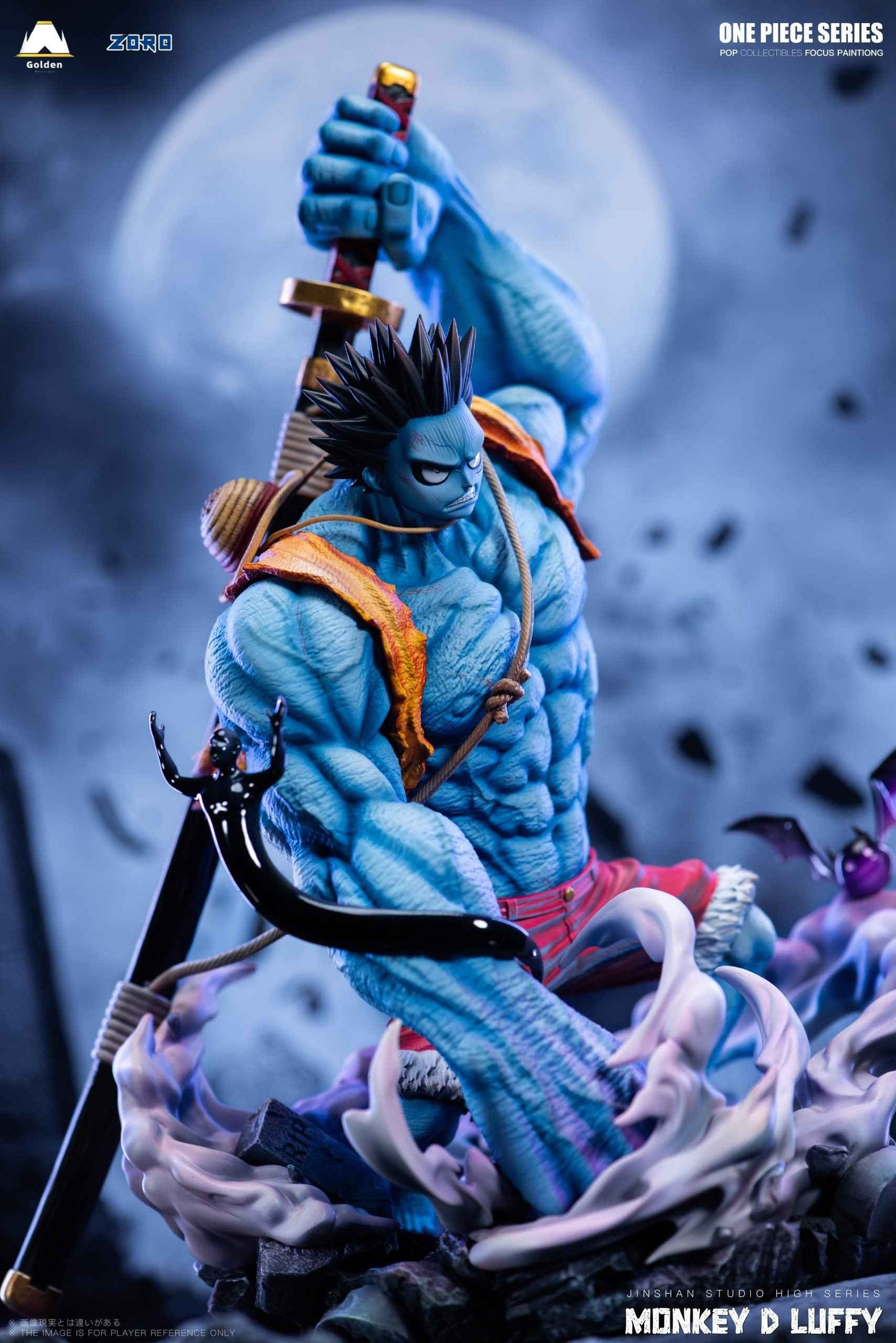 One Piece ~ Jinshan Studio ~ Nightmare Luffy ~ Resin Statue - Santoryu Resins Collectors