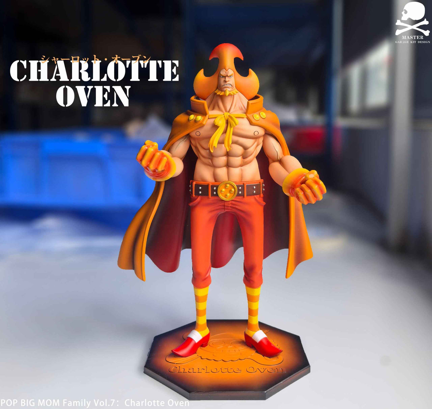 One Piece ~ Master Studio ~ Charlotte Oven ~ Resin Statue - Santoryu Resins Collectors