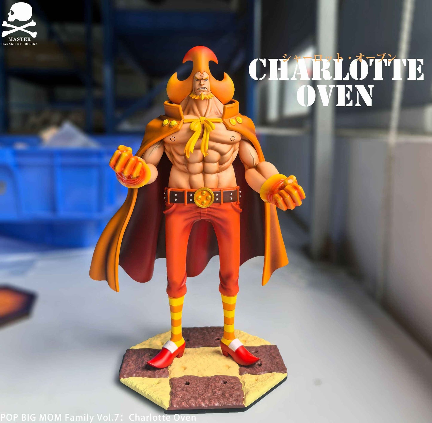 One Piece ~ Master Studio ~ Charlotte Oven ~ Resin Statue - Santoryu Resins Collectors