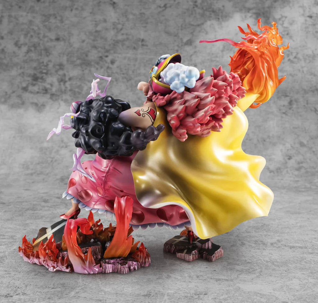 One Piece ~ Megahouse ~ Big Mom Charlotte Linlin Portrait Of Pirates POP Maximum ~ Licensed PVC Figure - Santoryu Resins Collectors