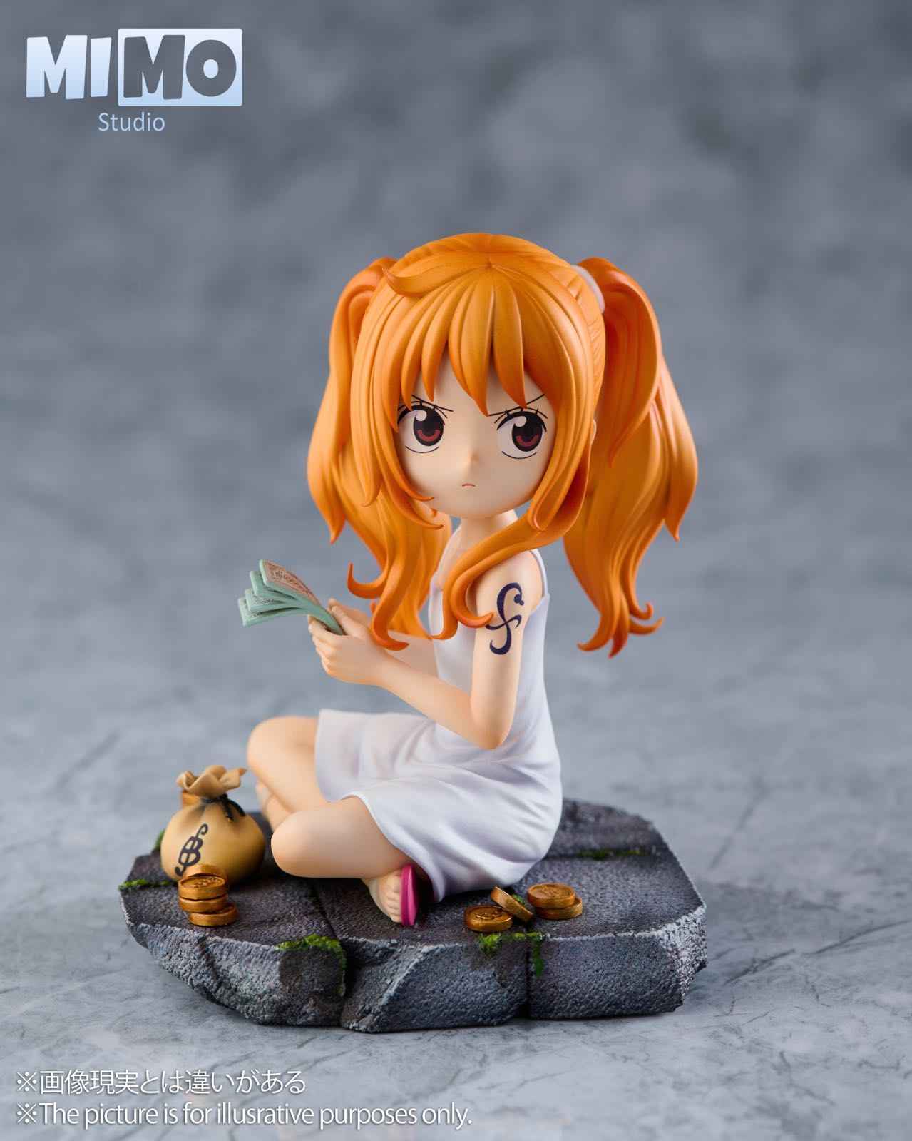 One Piece ~ Mimo Studio ~ Kid Nami ~ Resin Statue - Santoryu Resins Collectors
