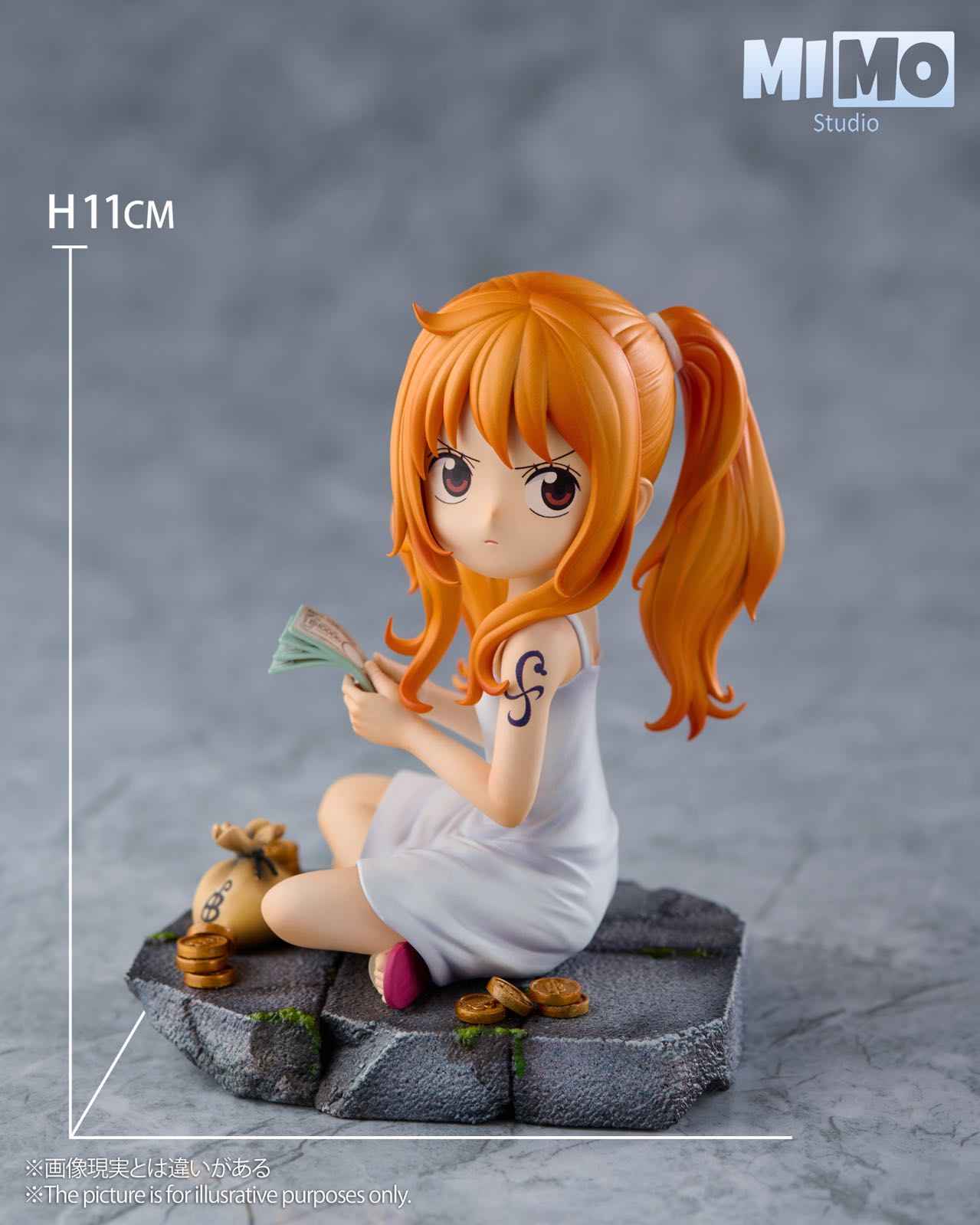One Piece ~ Mimo Studio ~ Kid Nami ~ Resin Statue - Santoryu Resins Collectors