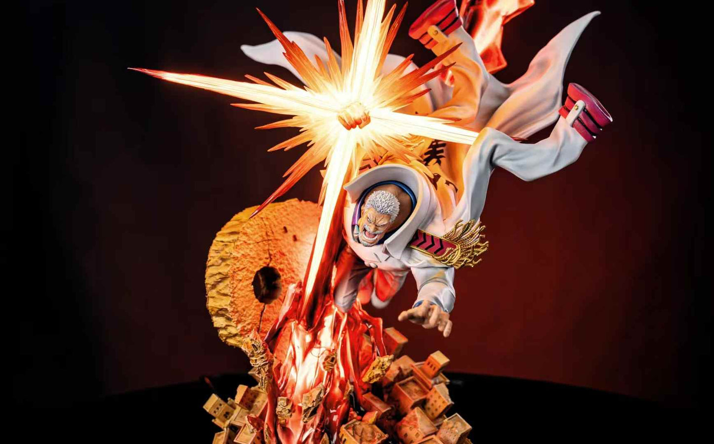 One Piece ~ Rain Studio ~ Monkey D Garp ~ Resin Statue - Santoryu Resins Collectors