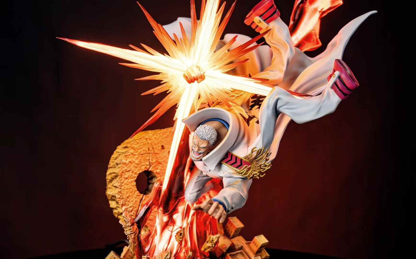 One Piece ~ Rain Studio ~ Monkey D Garp ~ Resin Statue - Santoryu Resins Collectors