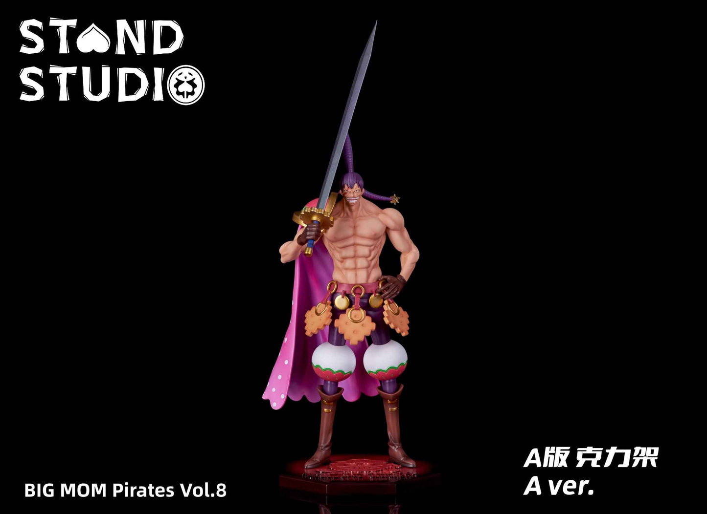 One Piece ~ Stand Studio ~ Charlotte Cracker ~ Resin Statue - Santoryu Resins Collectors