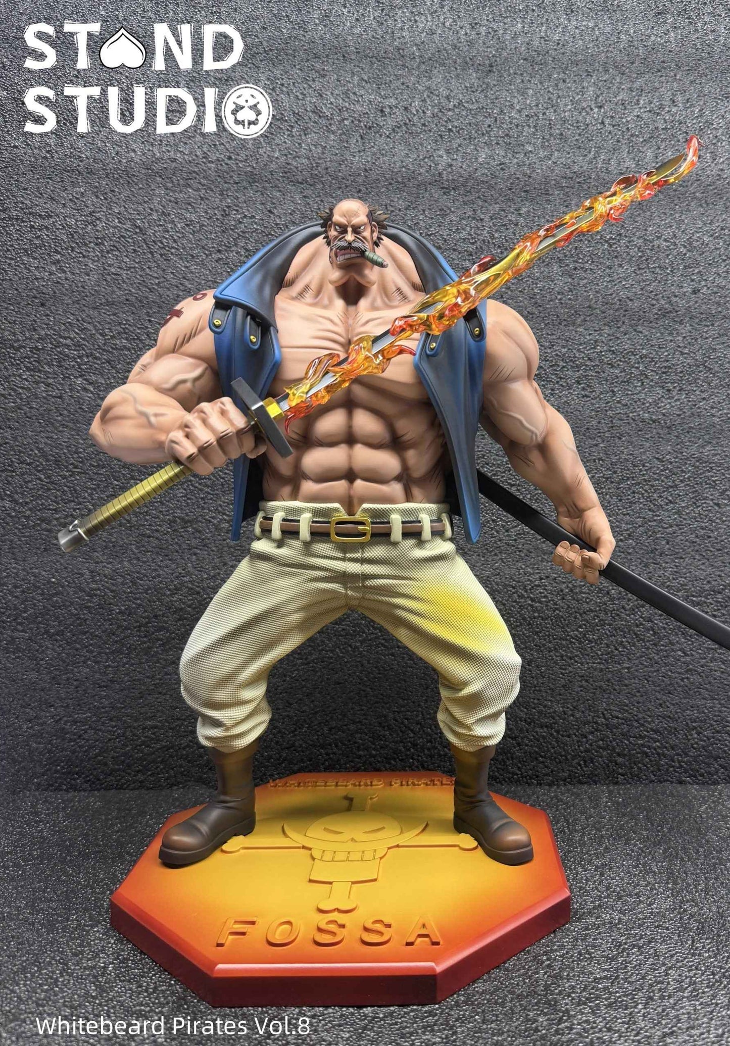 One Piece ~ Stand Studio ~ Fossa ~ Resin Statue - Santoryu Resins Collectors