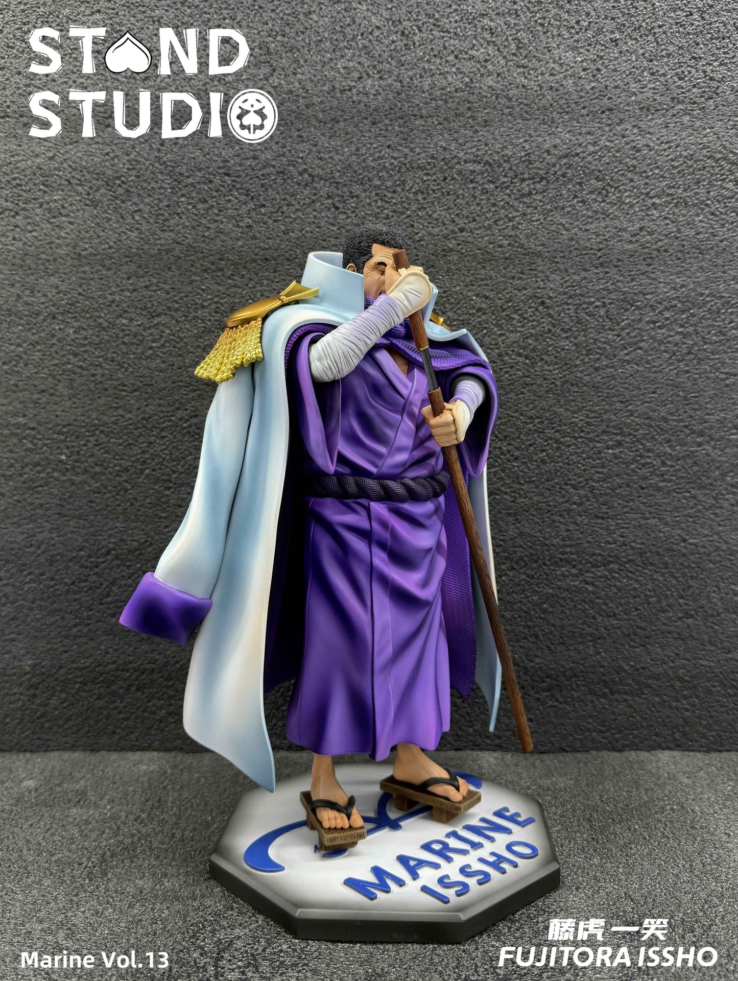 One Piece ~ Stand Studio ~ Issho "Fujitora" ~ Resin Statue - Santoryu Resins Collectors