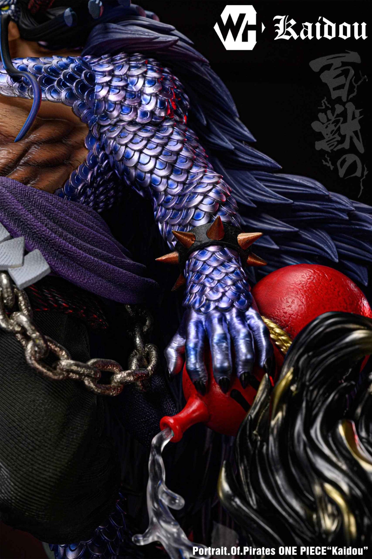 One Piece WH Studio Kaidou of the Beasts "Kaido" 2.0 Resin Statue - Santoryu Resins Collectors