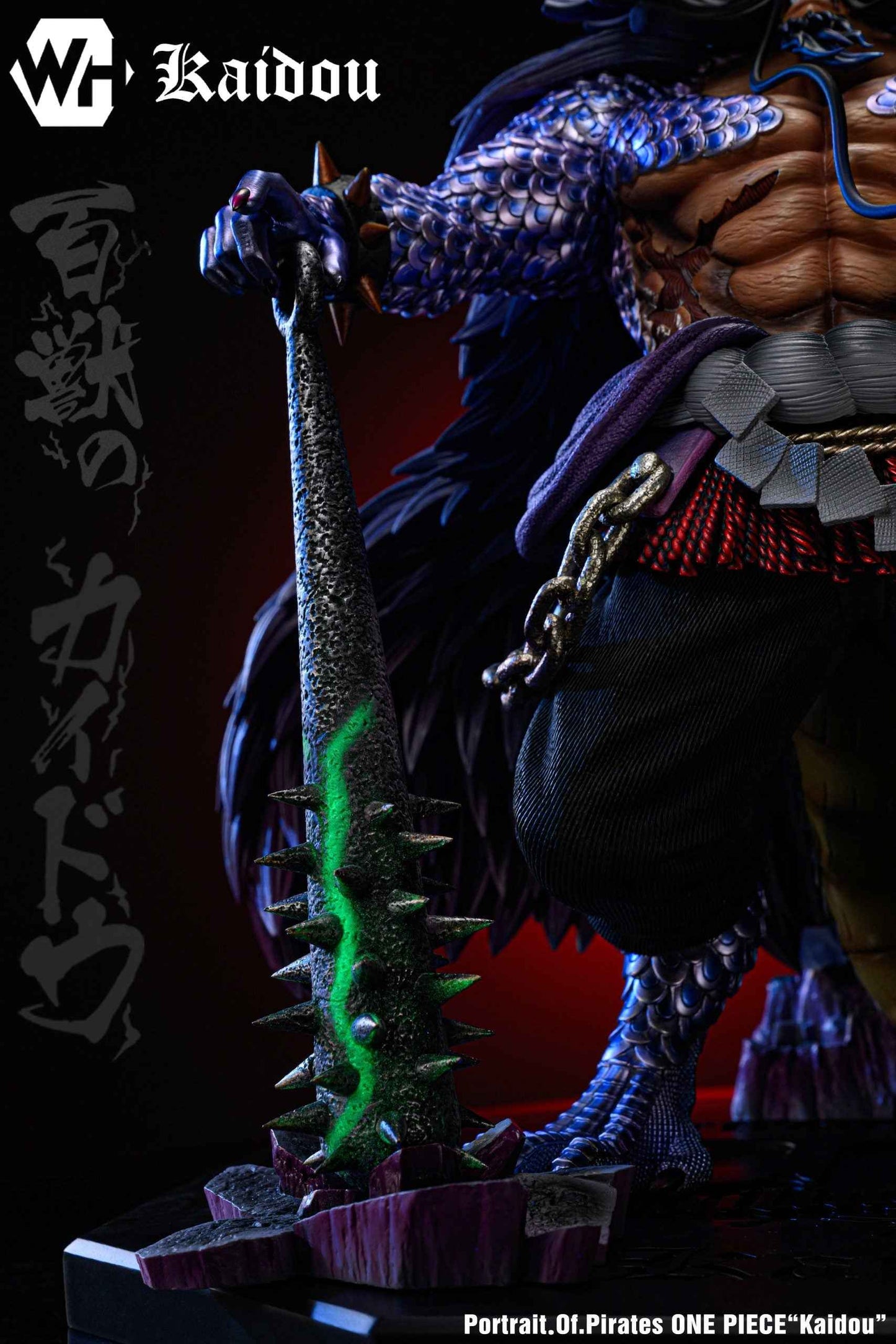 One Piece WH Studio Kaidou of the Beasts "Kaido" 2.0 Resin Statue - Santoryu Resins Collectors