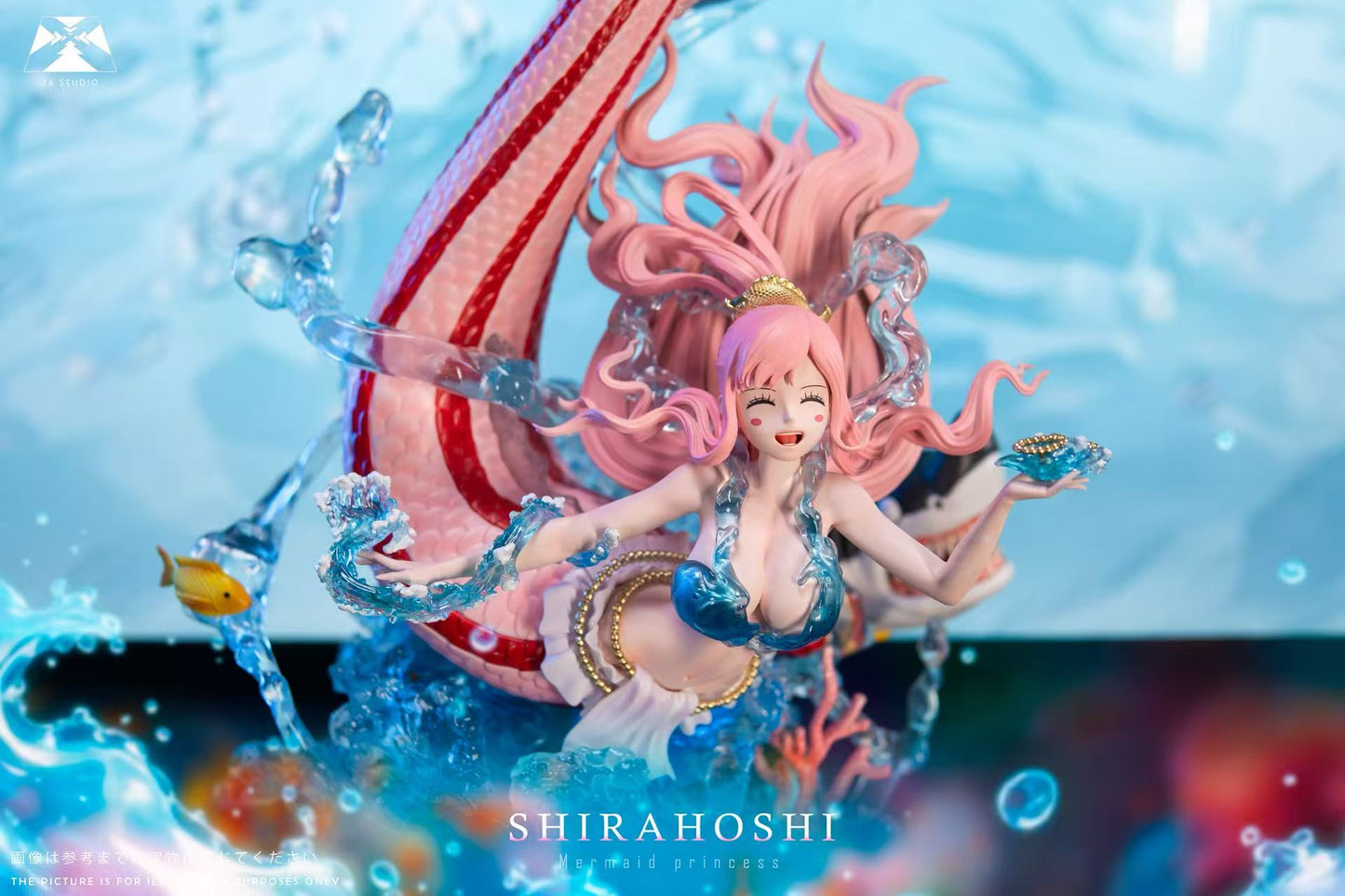 One Piece 3X Studio Shirahoshi Resin Statue