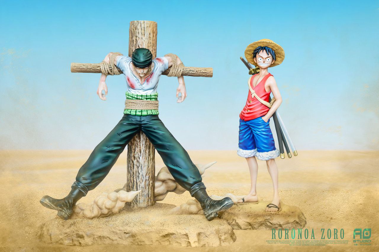 One Piece AO Studio First Journey Roronoa Zoro Resin Statue