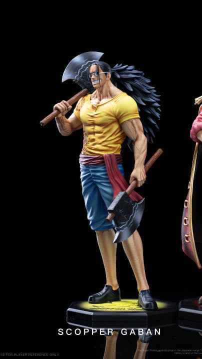 One Piece AS Studio Scopper Gaban Resin Statue