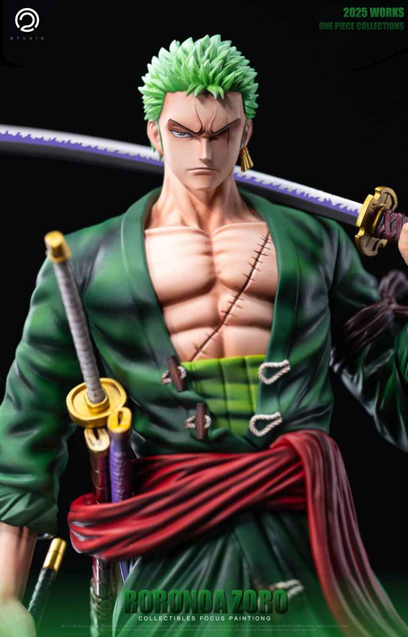 One Piece C2 Studio Roronoa Zoro Resin Statue