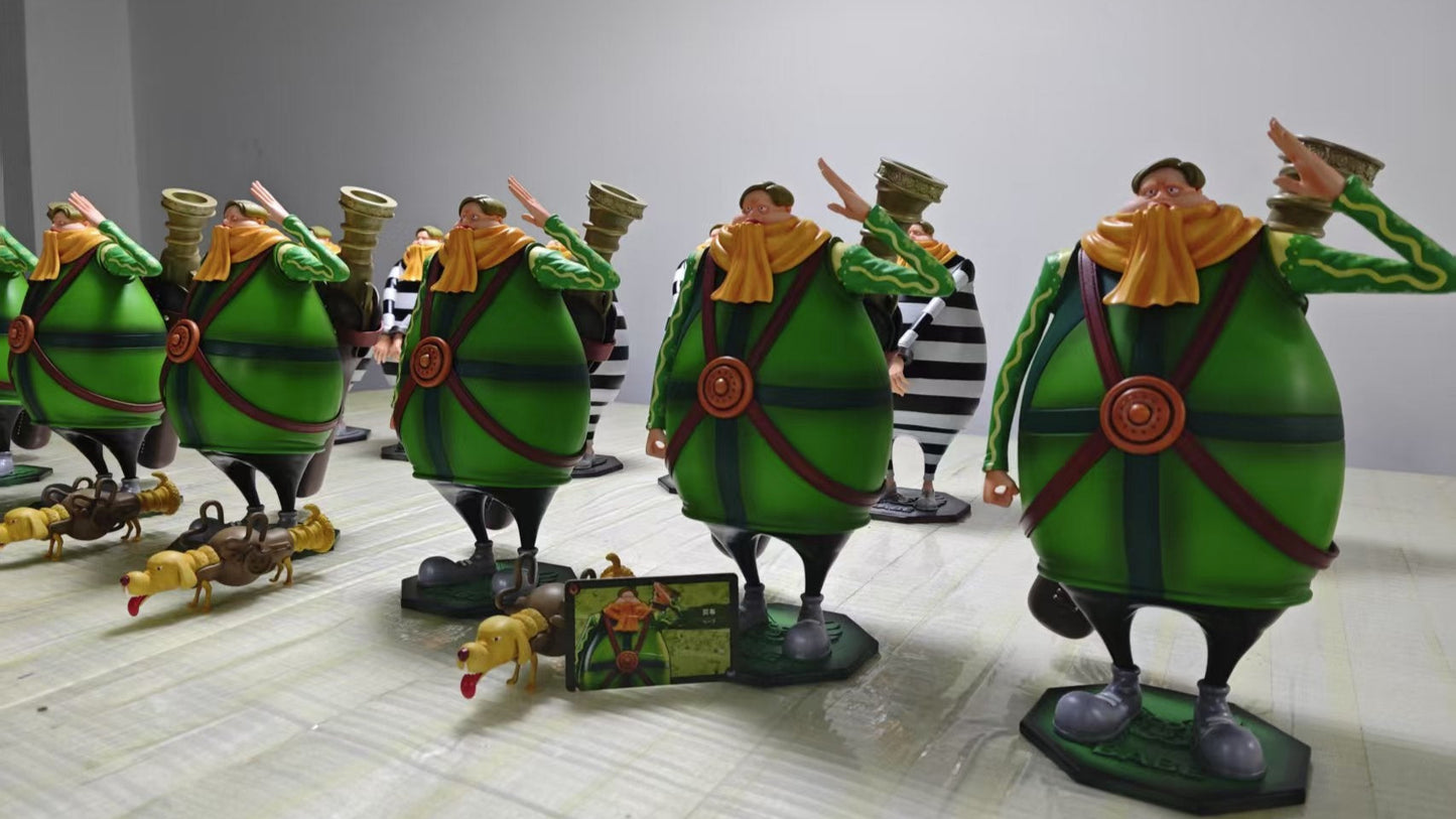 One Piece Clone Studio Mr. 4 Babe Resin Statue
