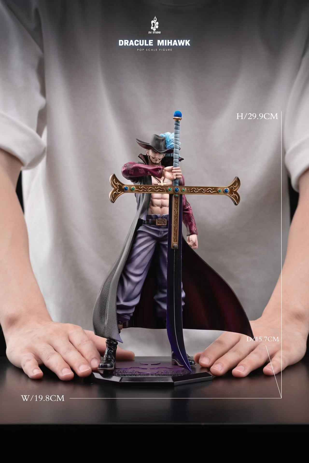 One Piece ~ DX Studio ~ Dracule Mihawk ~ Resin Statue - Santoryu Resins Collectors