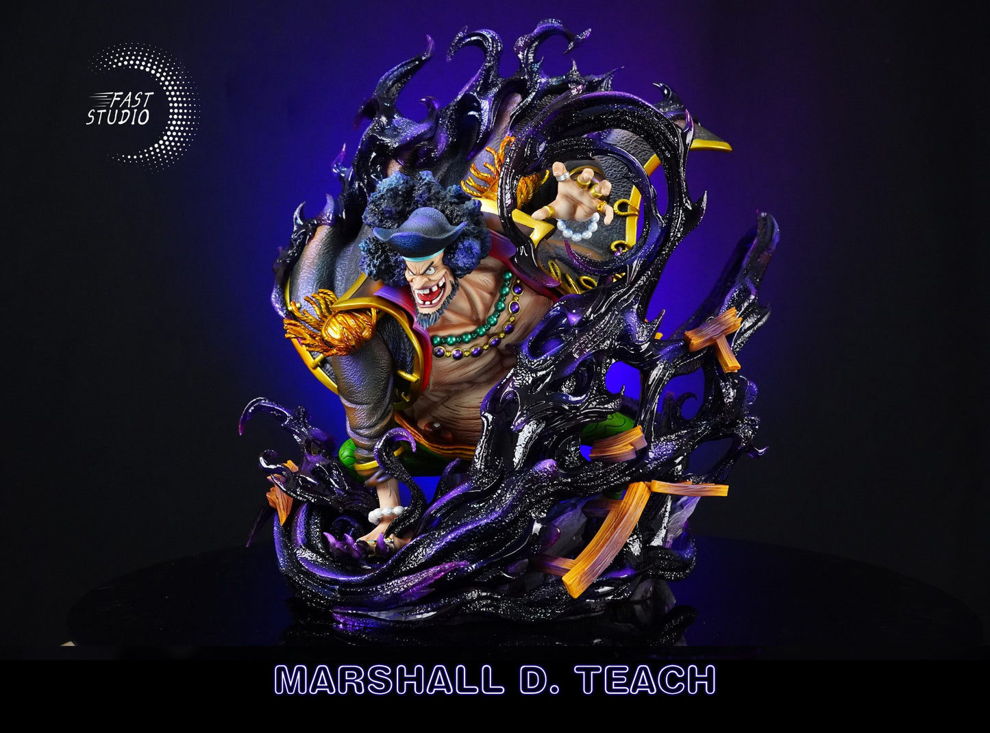 One Piece Fast Studio Marshall D. Teach Resin Statue