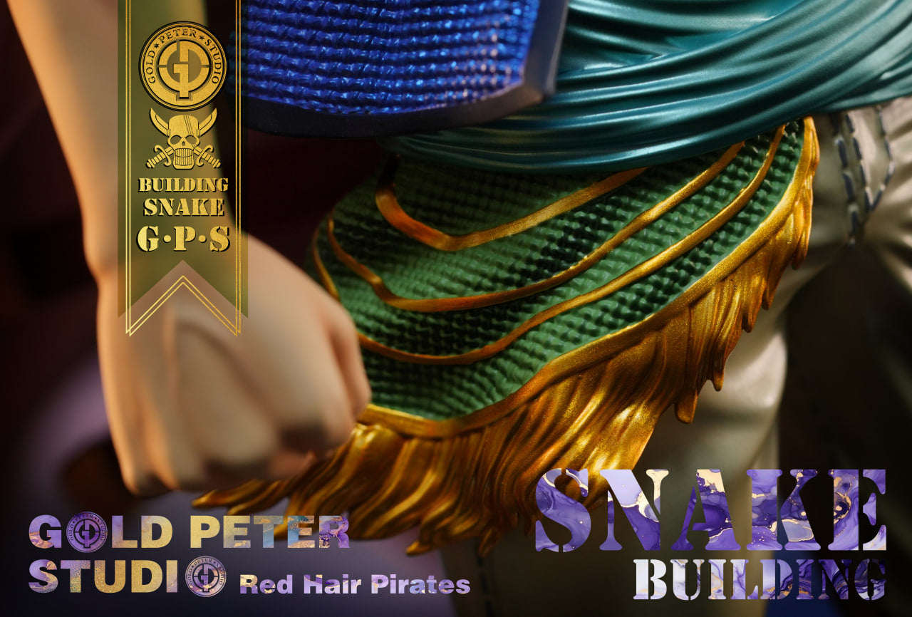 One Piece Gold Peter Studio "GPS" Building Snake Resin Statue